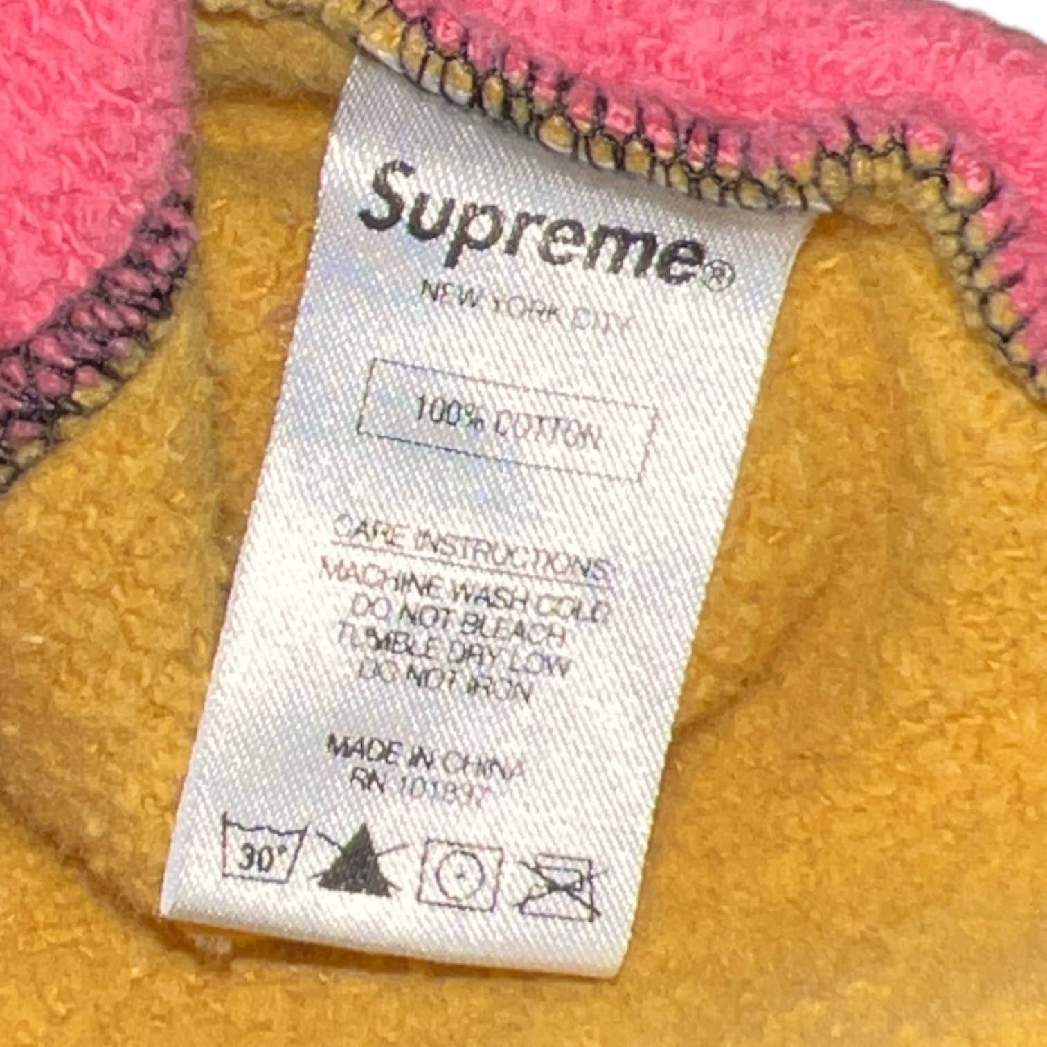 Supreme Supreme Patchwork Hoodie size Medium DSWT Size US M / EU 48-50 / 2 - 4 Thumbnail