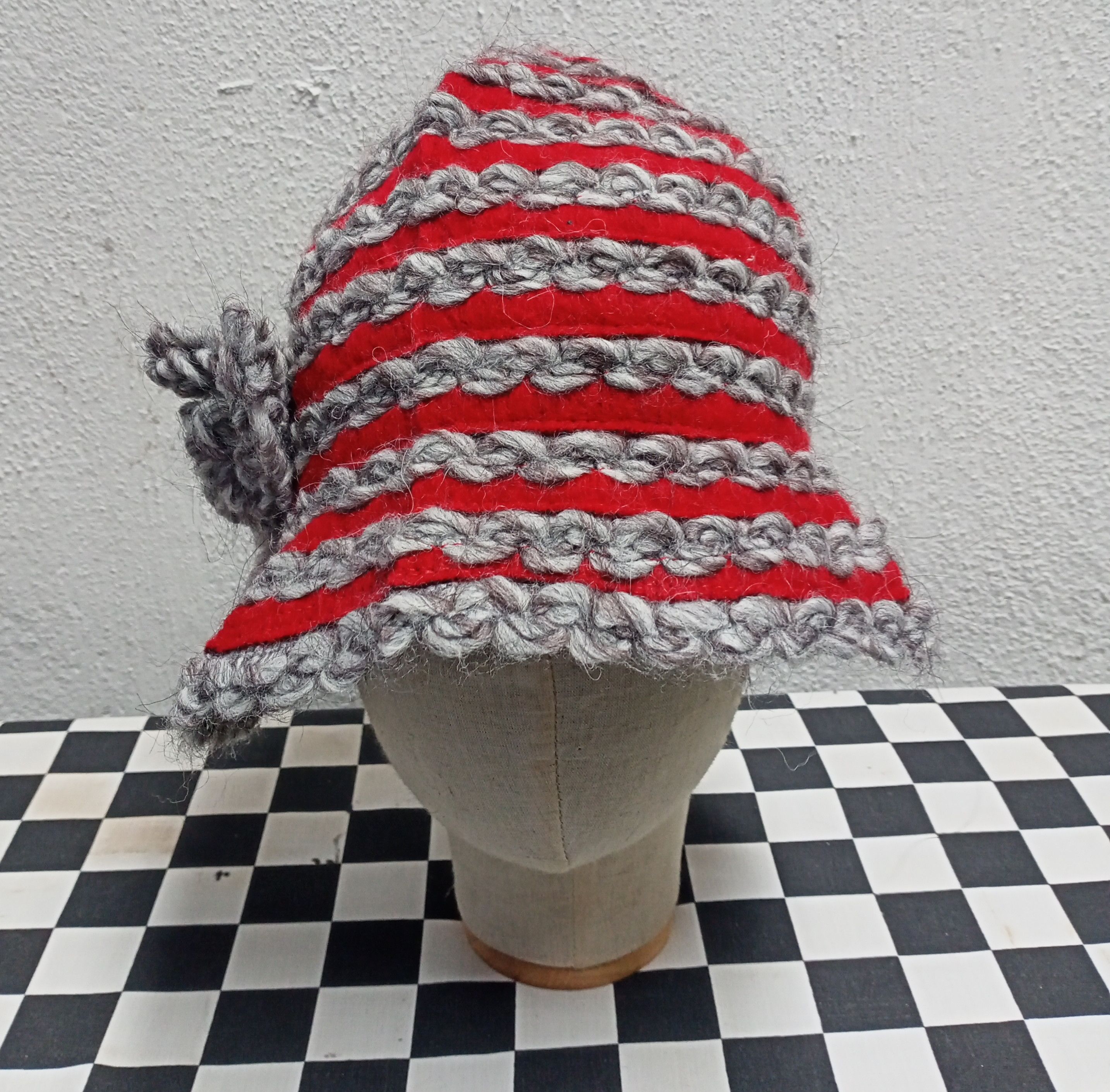 Vintage Complit By Marisa Wool Bucket Hat Size ONE SIZE - 1 Thumbnail