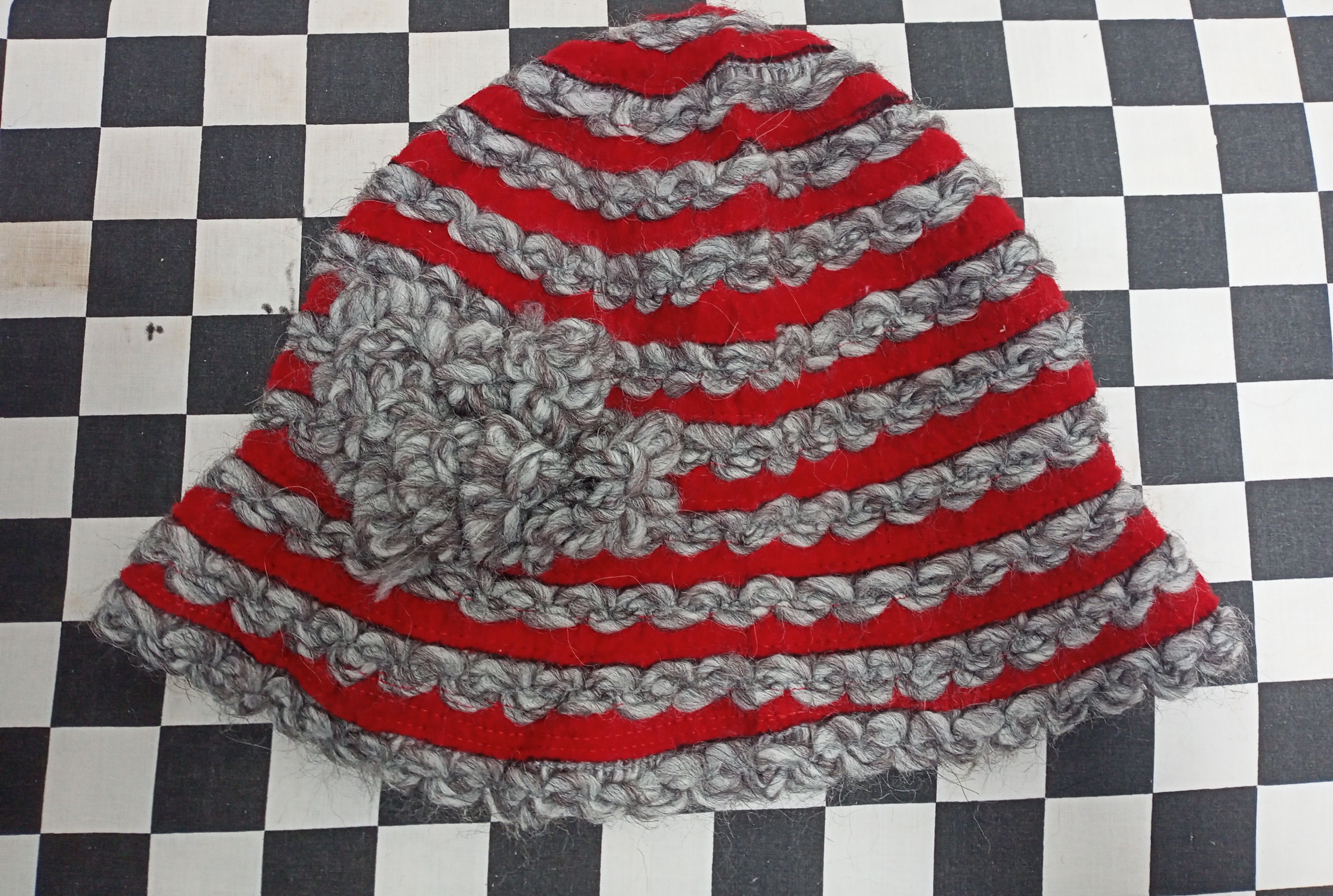 Vintage Complit By Marisa Wool Bucket Hat Size ONE SIZE - 6 Thumbnail