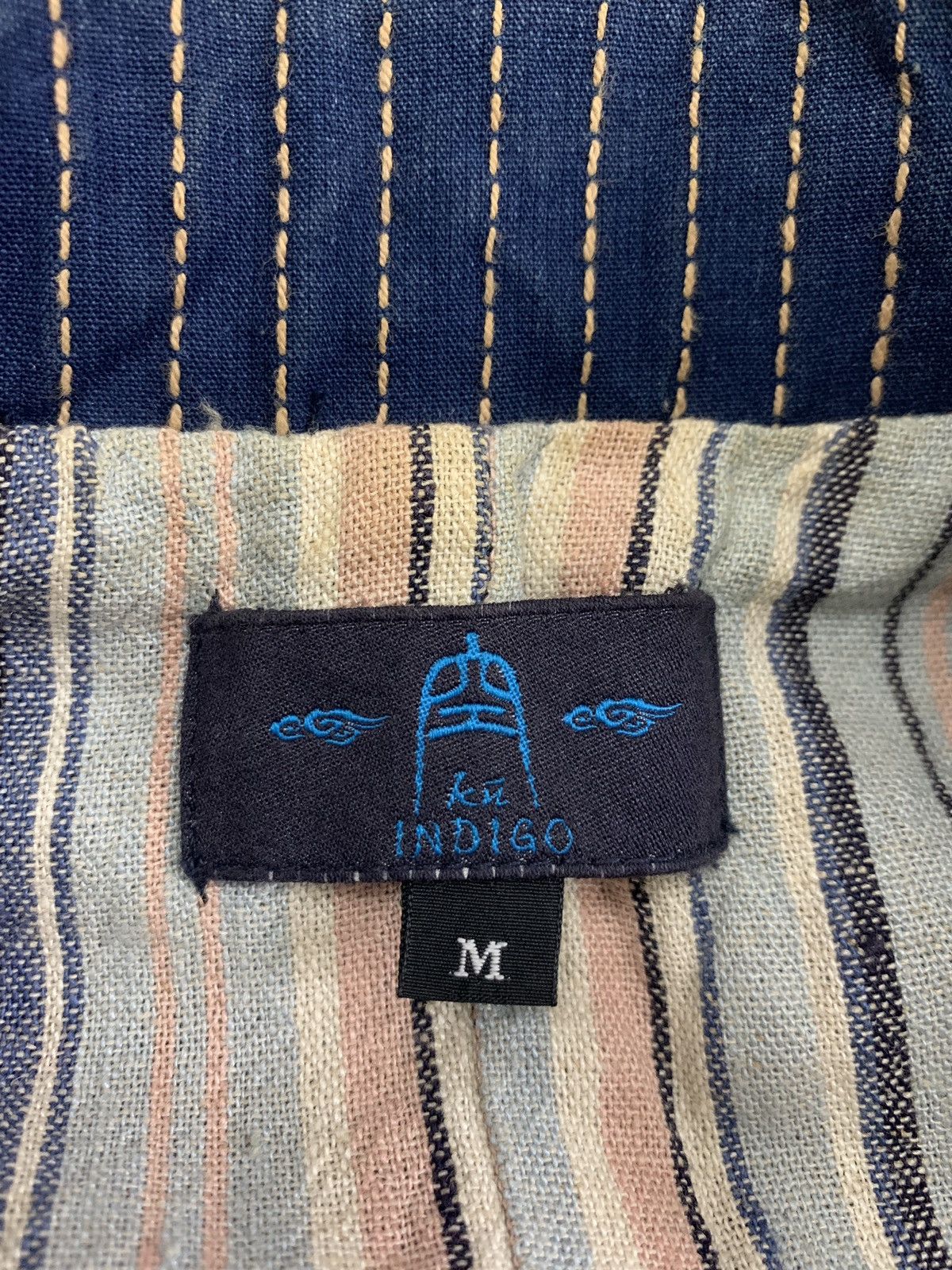 45rpm × Indigo × Real Japan Blues 🇯🇵 INDIGO Railroad Striped Wabash Made In Japan Jacket Size US M / EU 48-50 / 2 - 5 Thumbnail