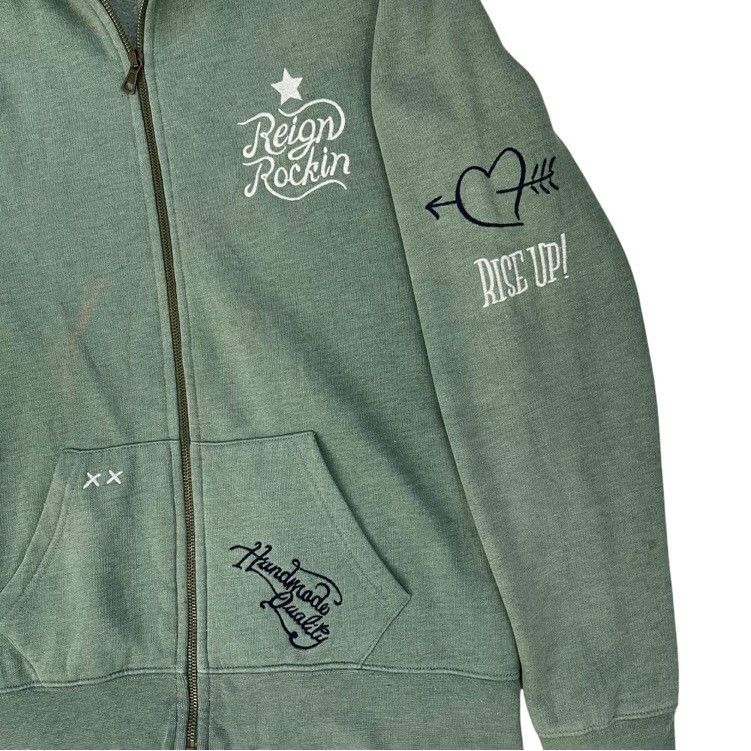 Vintage Vintage Reign italia Zipper Hoodies Size M Size US M / EU 48-50 / 2 - 6 Thumbnail