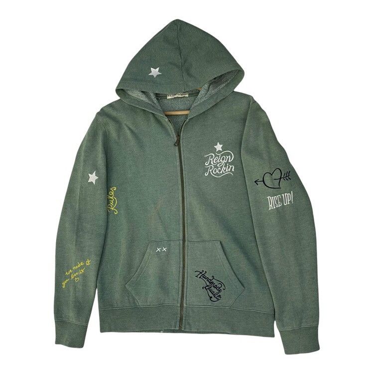 Vintage Vintage Reign italia Zipper Hoodies Size M Size US M / EU 48-50 / 2 - 3 Thumbnail
