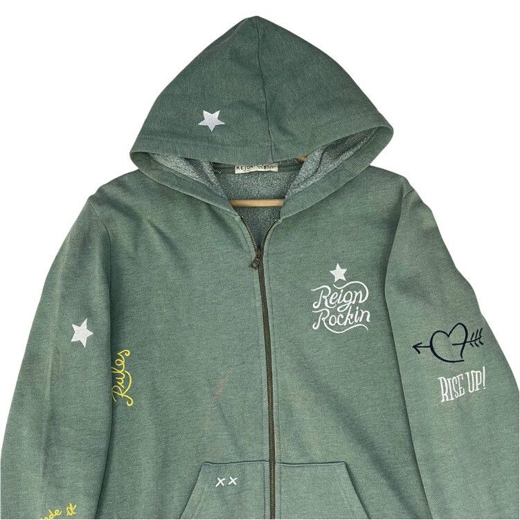 Vintage Vintage Reign italia Zipper Hoodies Size M Size US M / EU 48-50 / 2 - 4 Thumbnail