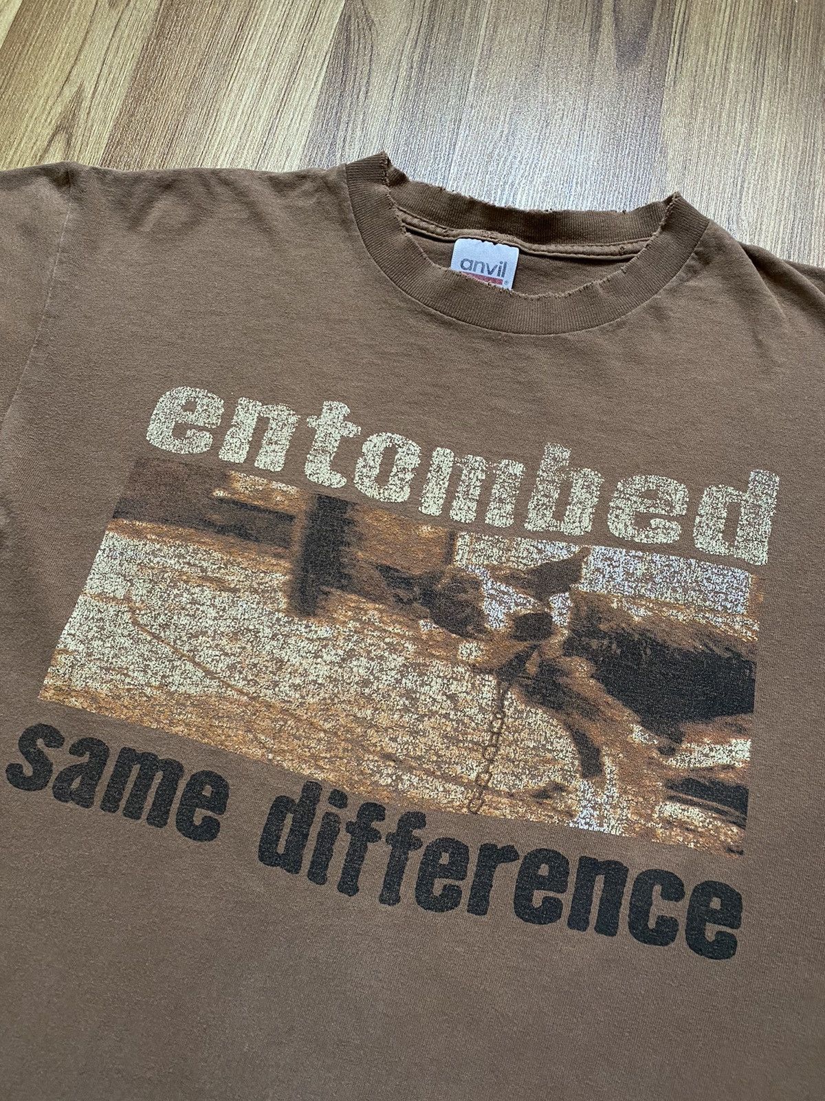 Band Tees Vintage Entombed Same Difference 1998 T Shirt Morbid Angel Size US L / EU 52-54 / 3 - 2 Thumbnail