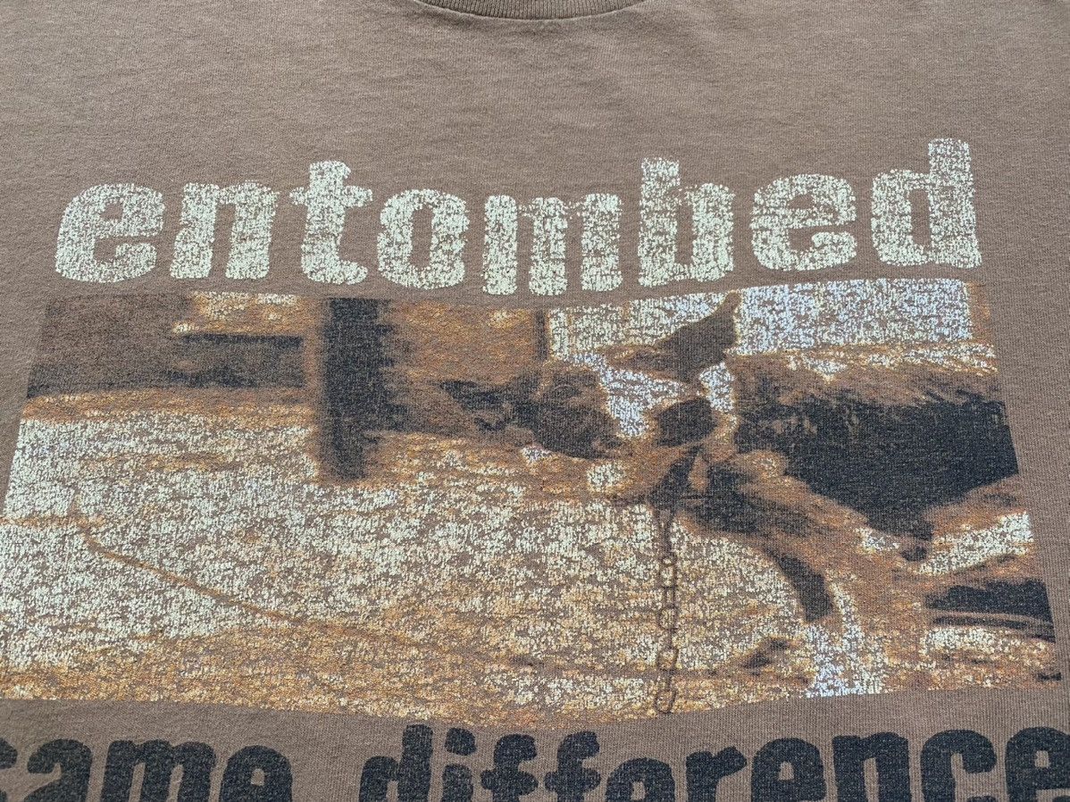Band Tees Vintage Entombed Same Difference 1998 T Shirt Morbid Angel Size US L / EU 52-54 / 3 - 3 Thumbnail