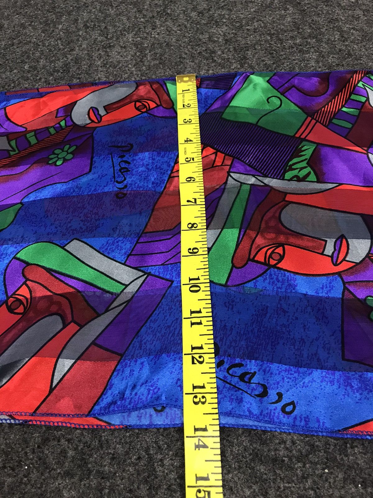 Vintage Vintage Pablo Picasso Silk Scarf Art Artist Spanish Painter Size ONE SIZE - 5 Thumbnail