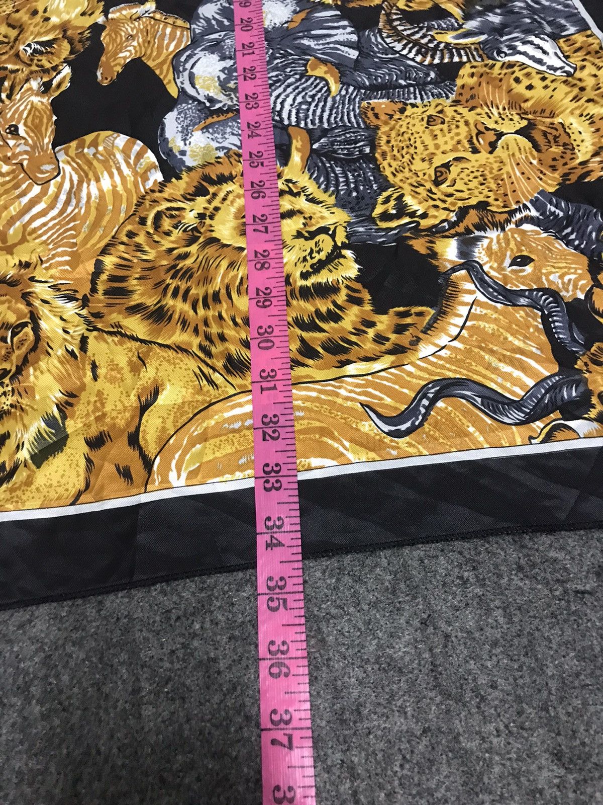 Other Vintage Safari Full All Over Printed Animal Screen Scarf Size ONE SIZE - 6 Thumbnail
