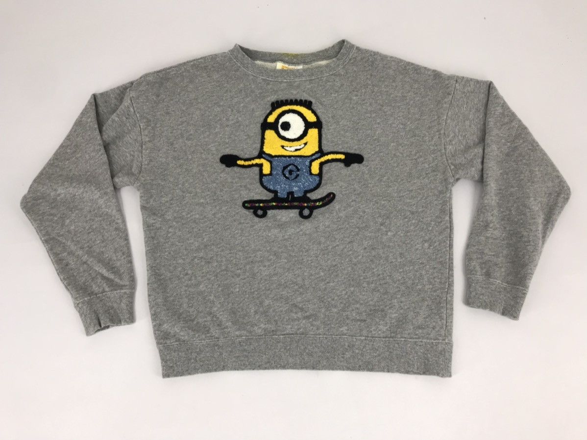 Cartoon Network Despicable Me Union Made Embroidery Logo Sweatshirt Movie Size M / US 6-8 / IT 42-44 - 1 Thumbnail