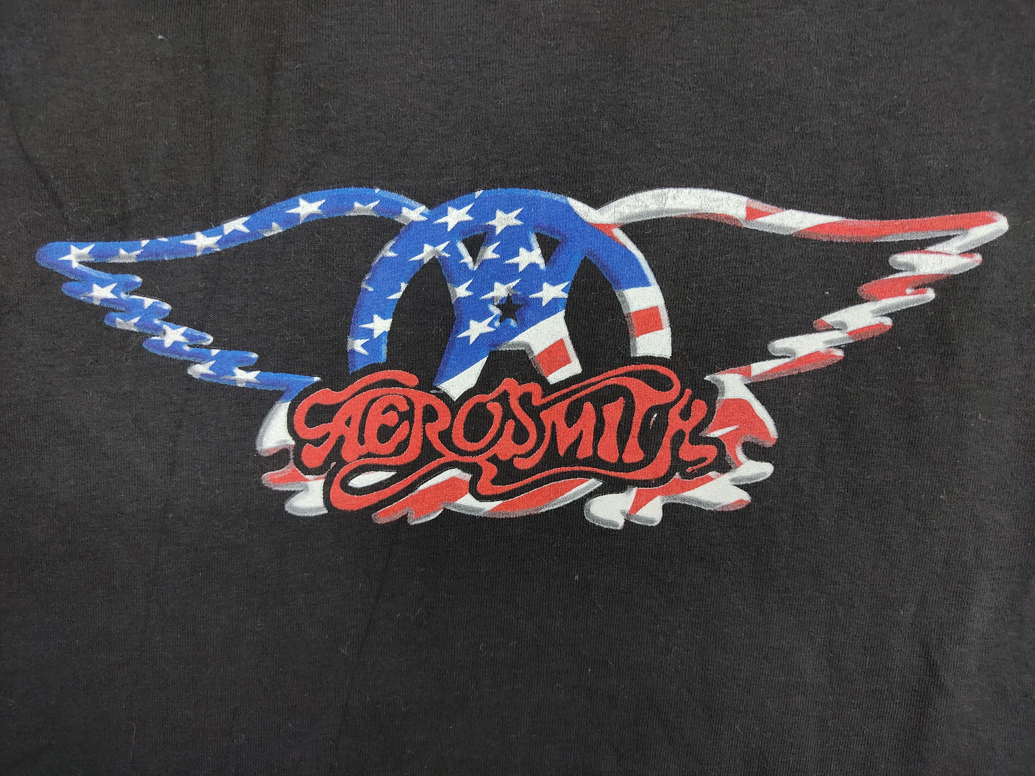 Band Tees Aerosmith Tour Special Guest Kid Rock Tee Band Hollywood Size US L / EU 52-54 / 3 - 4 Thumbnail