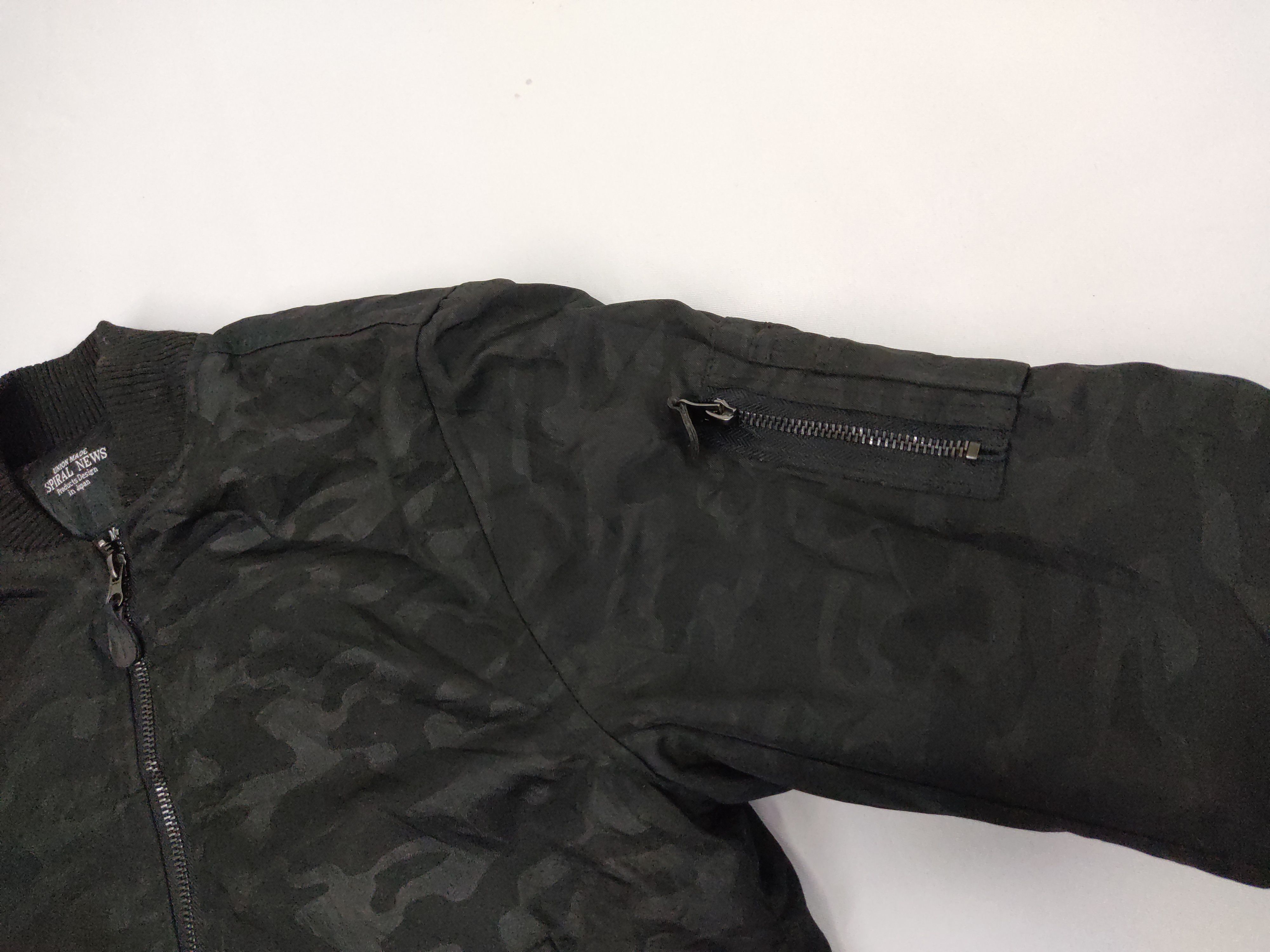 Japanese Brand Union Made Spiral News Product Design Camouflage Jacket Size M / US 6-8 / IT 42-44 - 7 Thumbnail