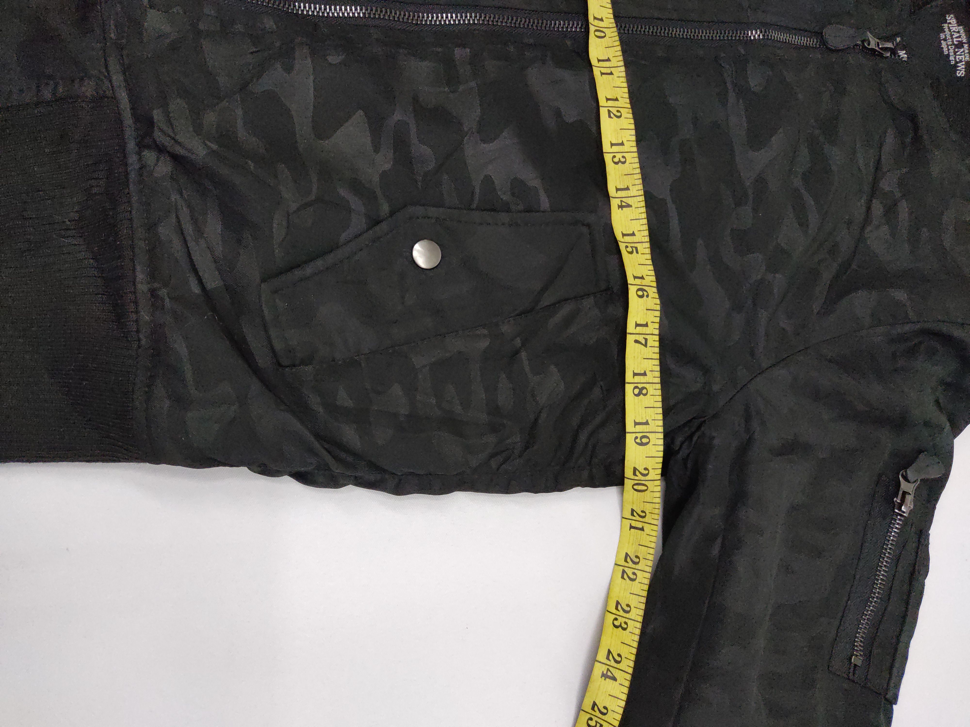 Japanese Brand Union Made Spiral News Product Design Camouflage Jacket Size M / US 6-8 / IT 42-44 - 6 Thumbnail