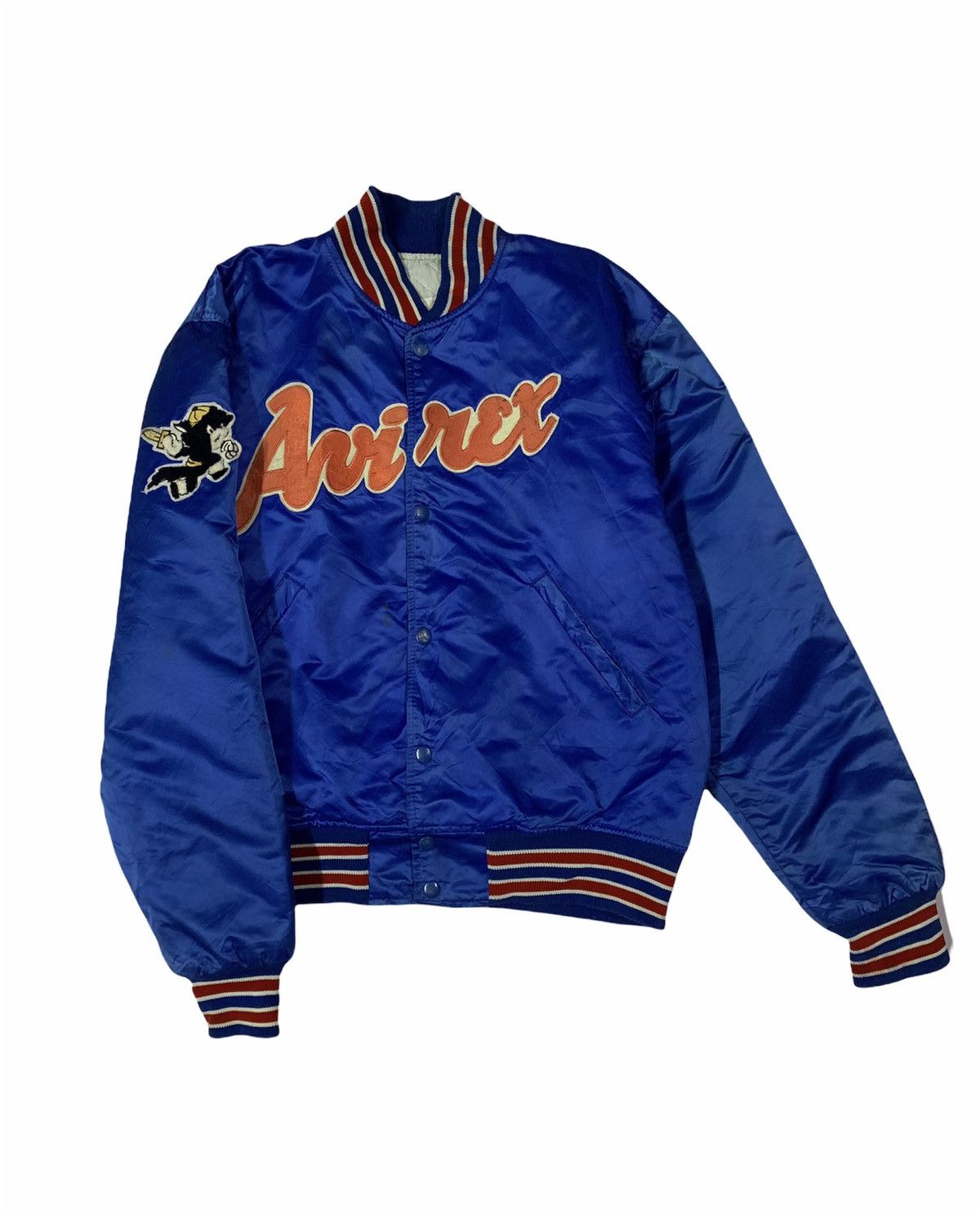 Avirex 🔥RARE AVIREX VARSITY JACKETS CHICAGO SPELLOUT Size US L / EU 52-54 / 3 - 1 Thumbnail