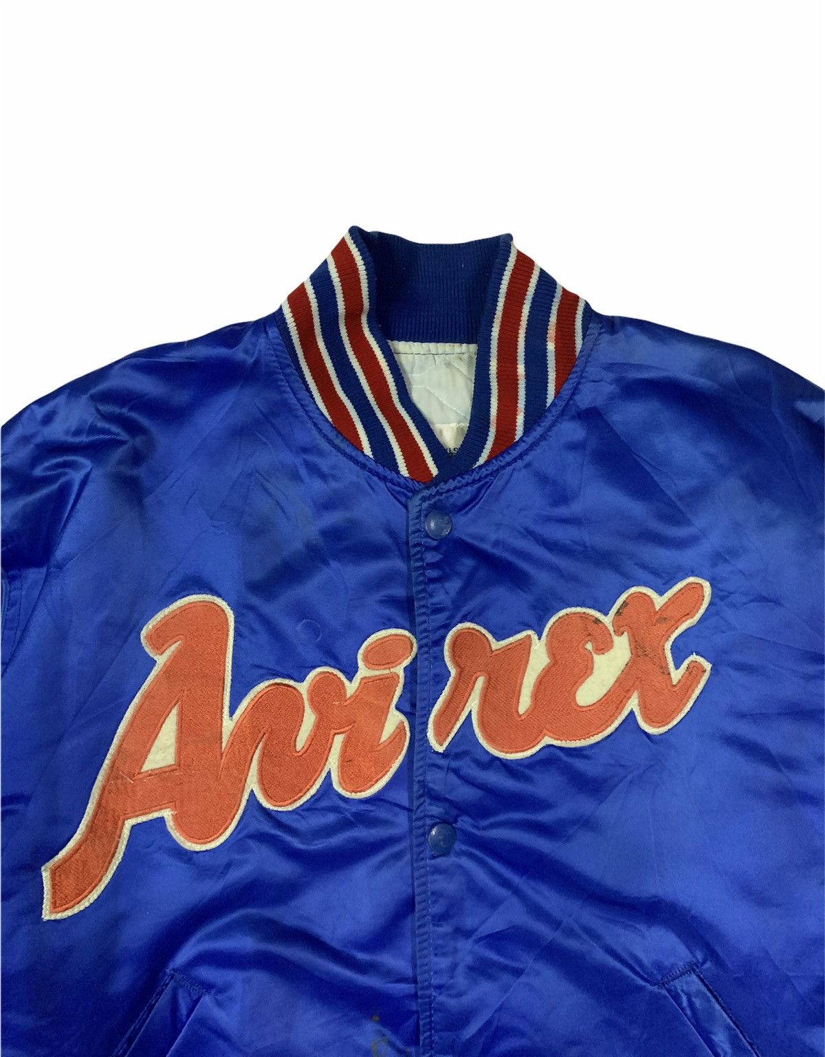 Avirex 🔥RARE AVIREX VARSITY JACKETS CHICAGO SPELLOUT Size US L / EU 52-54 / 3 - 5 Thumbnail