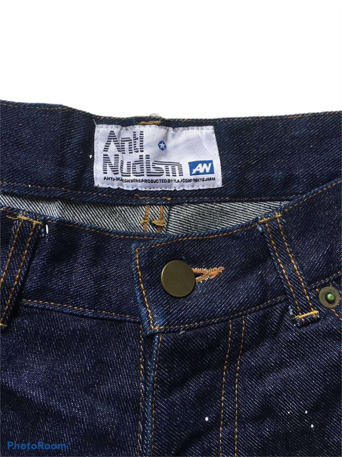 Japanese Brand Anti Nudism Denim Paint Splatter Size US 28 / EU 44 - 5 Thumbnail
