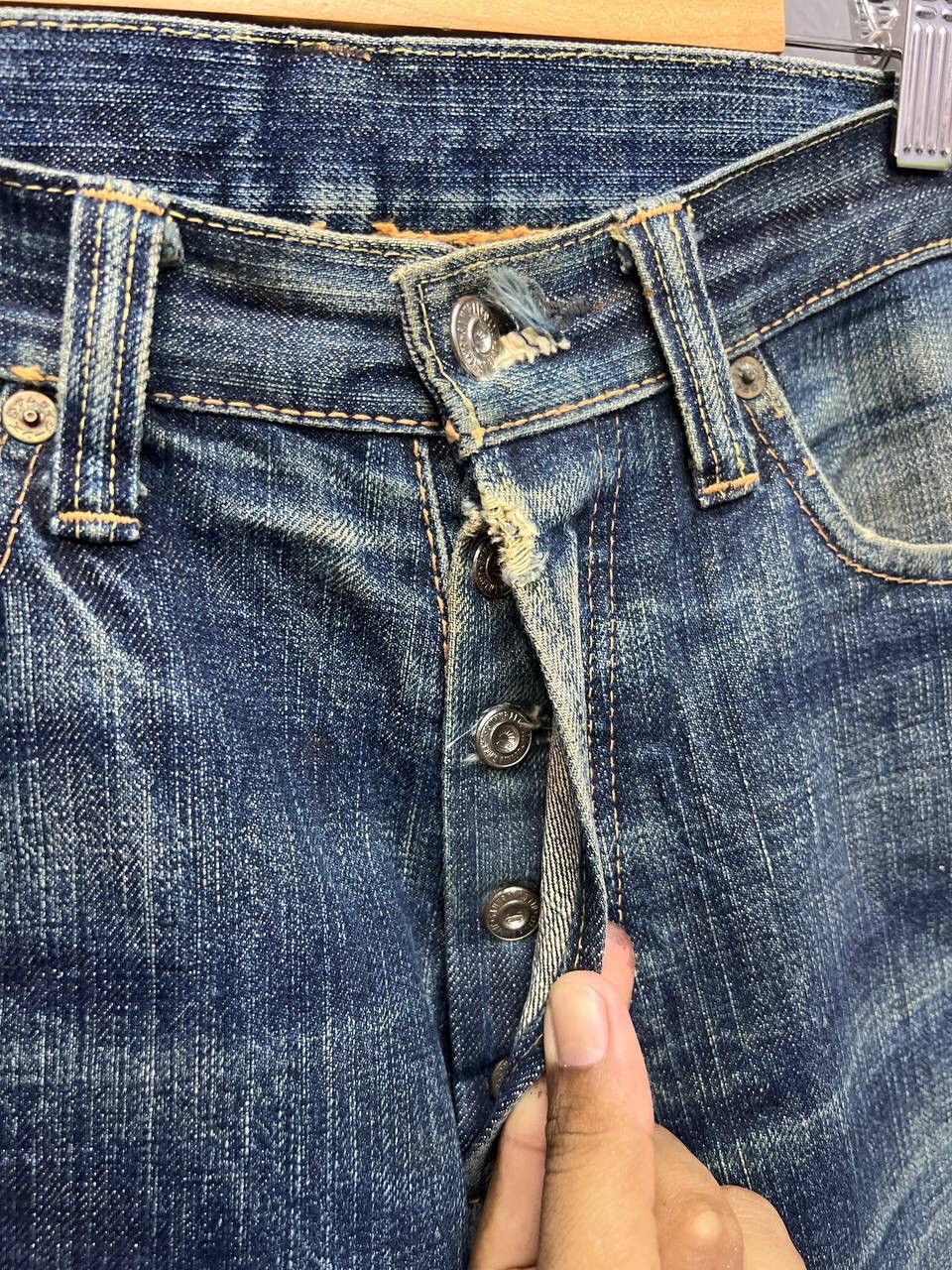 Samurai Jeans VINTAGE SAMURAI JEANS SELVEDGE 15Oz Size US 31 - 8 Thumbnail