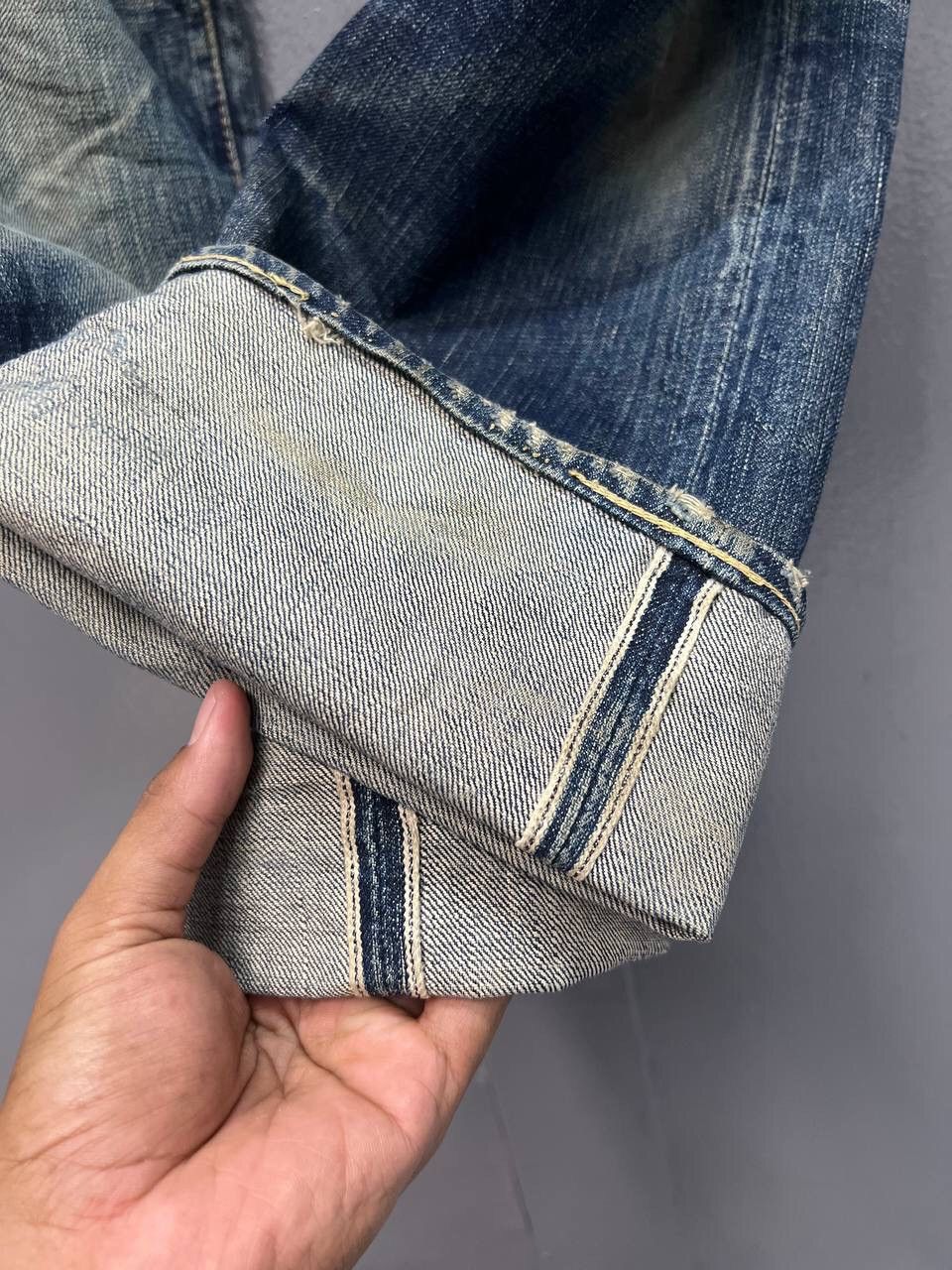 Samurai Jeans VINTAGE SAMURAI JEANS SELVEDGE 15Oz Size US 31 - 20 Thumbnail