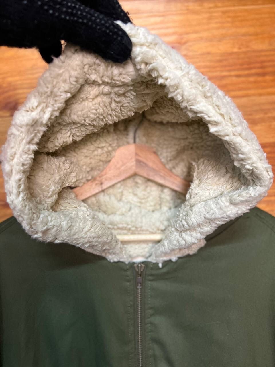 Japanese Brand CUBE SUGAR FAUX FUR DRAWSTRING PARKA Size US M / EU 48-50 / 2 - 10 Thumbnail