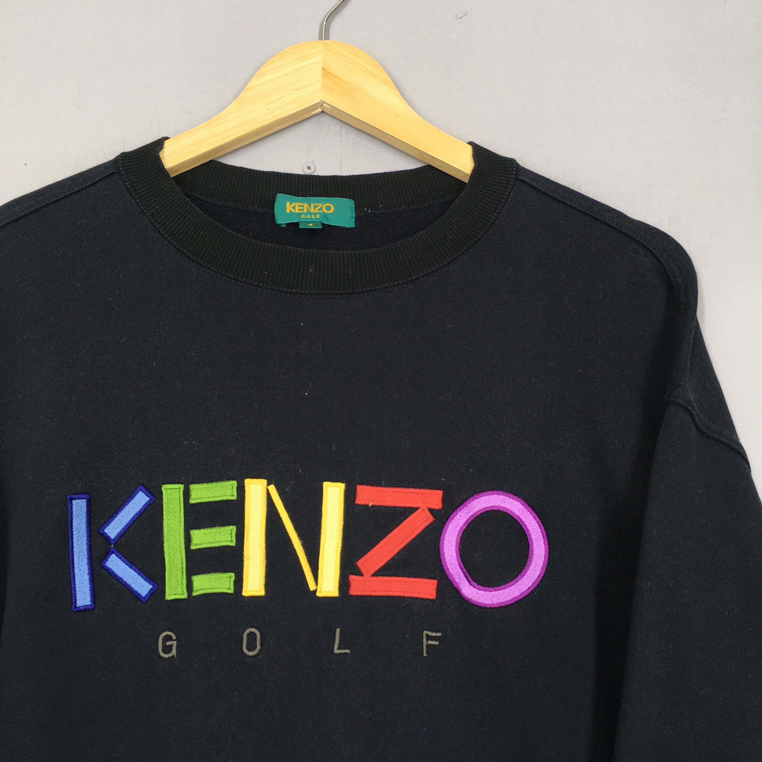Japanese Brand × Kenzo × Vintage Vintage Kenzo Golf Embroidered Sweatshirt Large Size US L / EU 52-54 / 3 - 2 Thumbnail