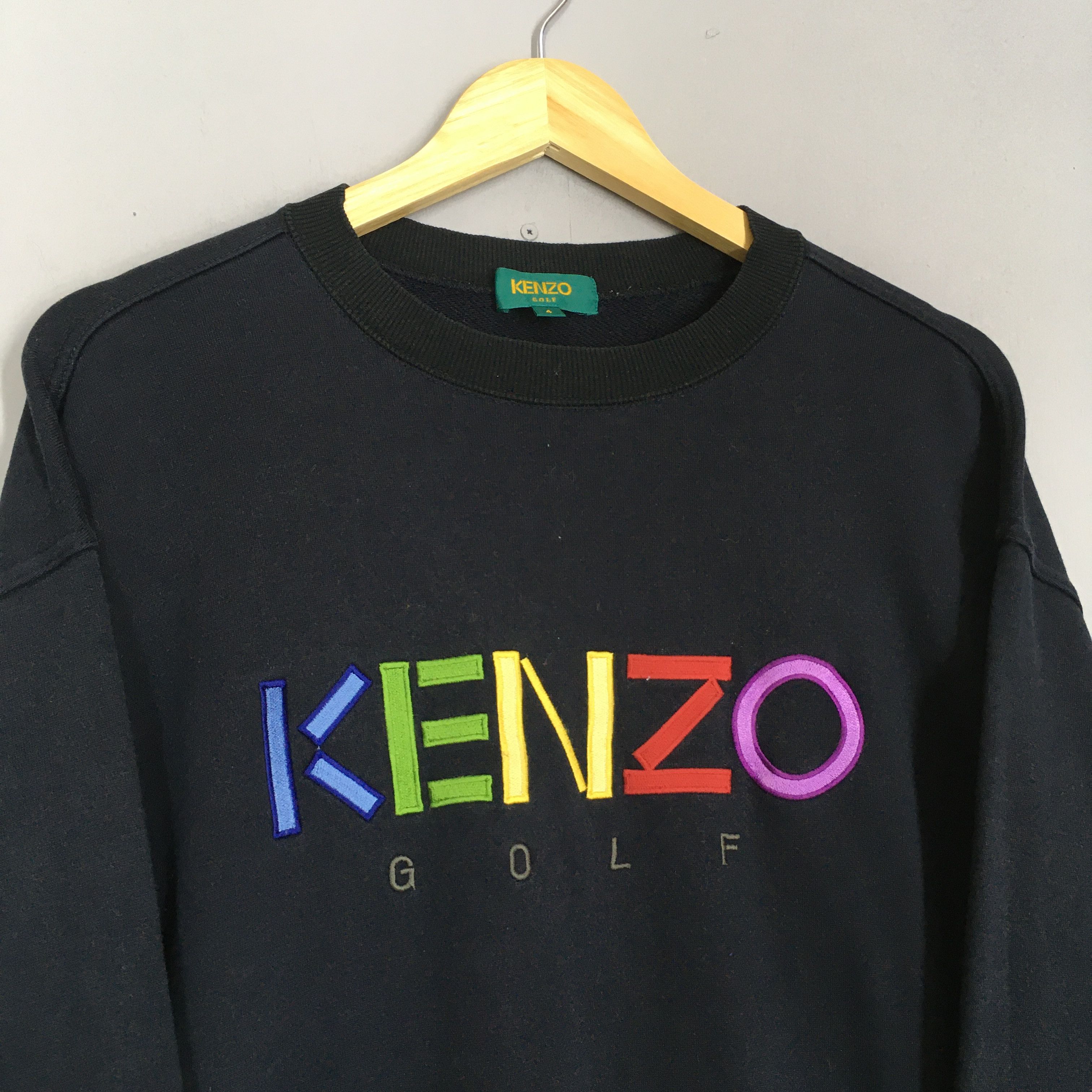 Japanese Brand × Kenzo × Vintage Vintage Kenzo Golf Embroidered Sweatshirt Large Size US L / EU 52-54 / 3 - 3 Thumbnail