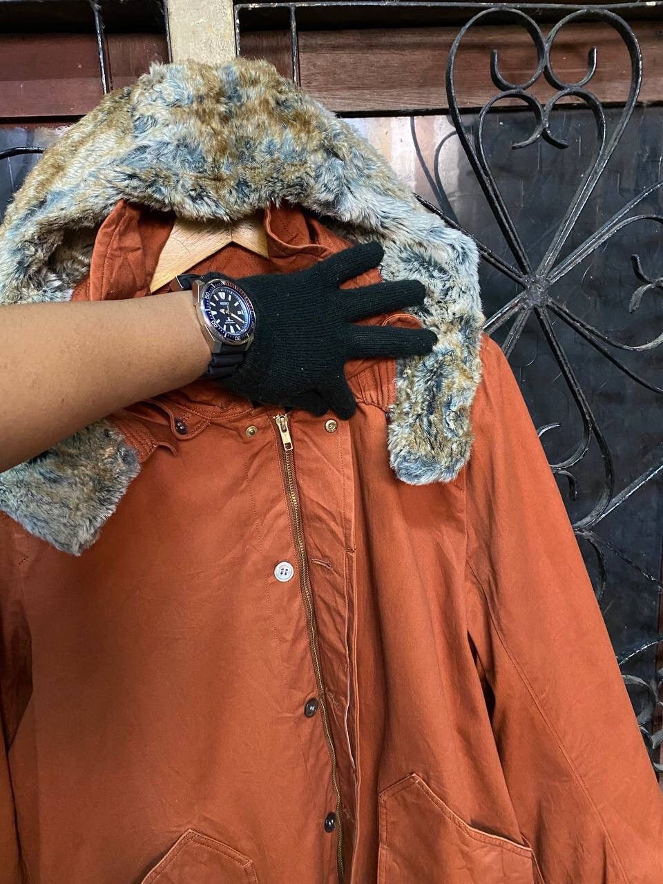Issey Miyake MERCIBEAUCOUP FAUX FUR PARKA Size US M / EU 48-50 / 2 - 8 Thumbnail