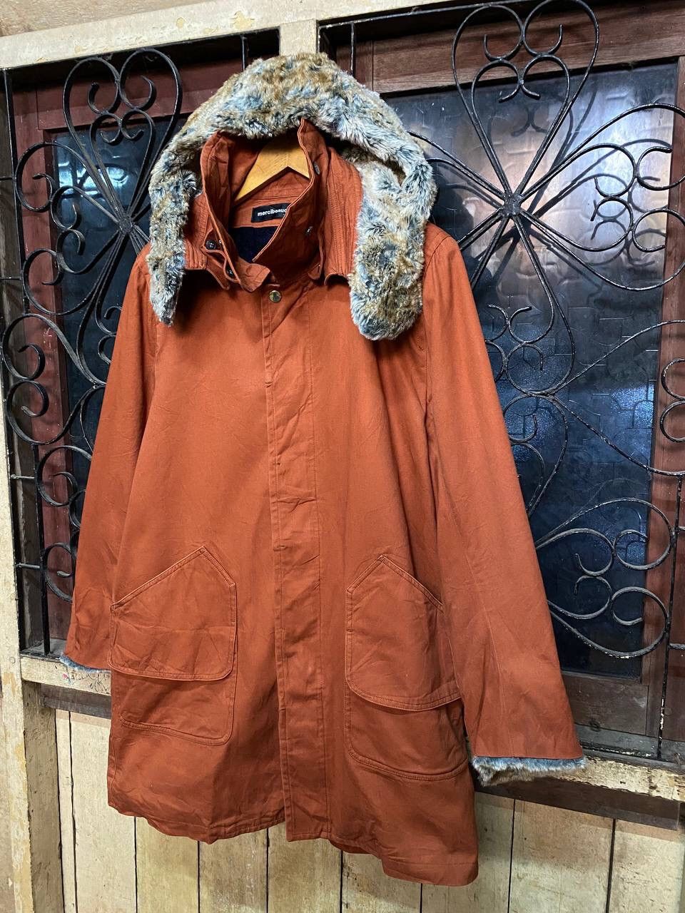 Issey Miyake MERCIBEAUCOUP FAUX FUR PARKA Size US M / EU 48-50 / 2 - 5 Thumbnail