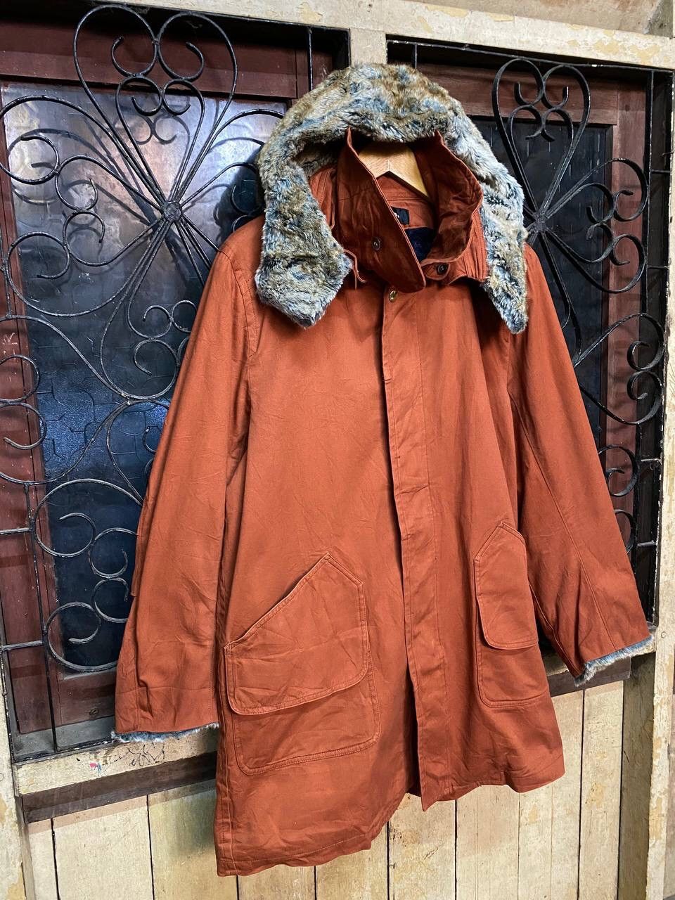 Issey Miyake MERCIBEAUCOUP FAUX FUR PARKA Size US M / EU 48-50 / 2 - 4 Thumbnail
