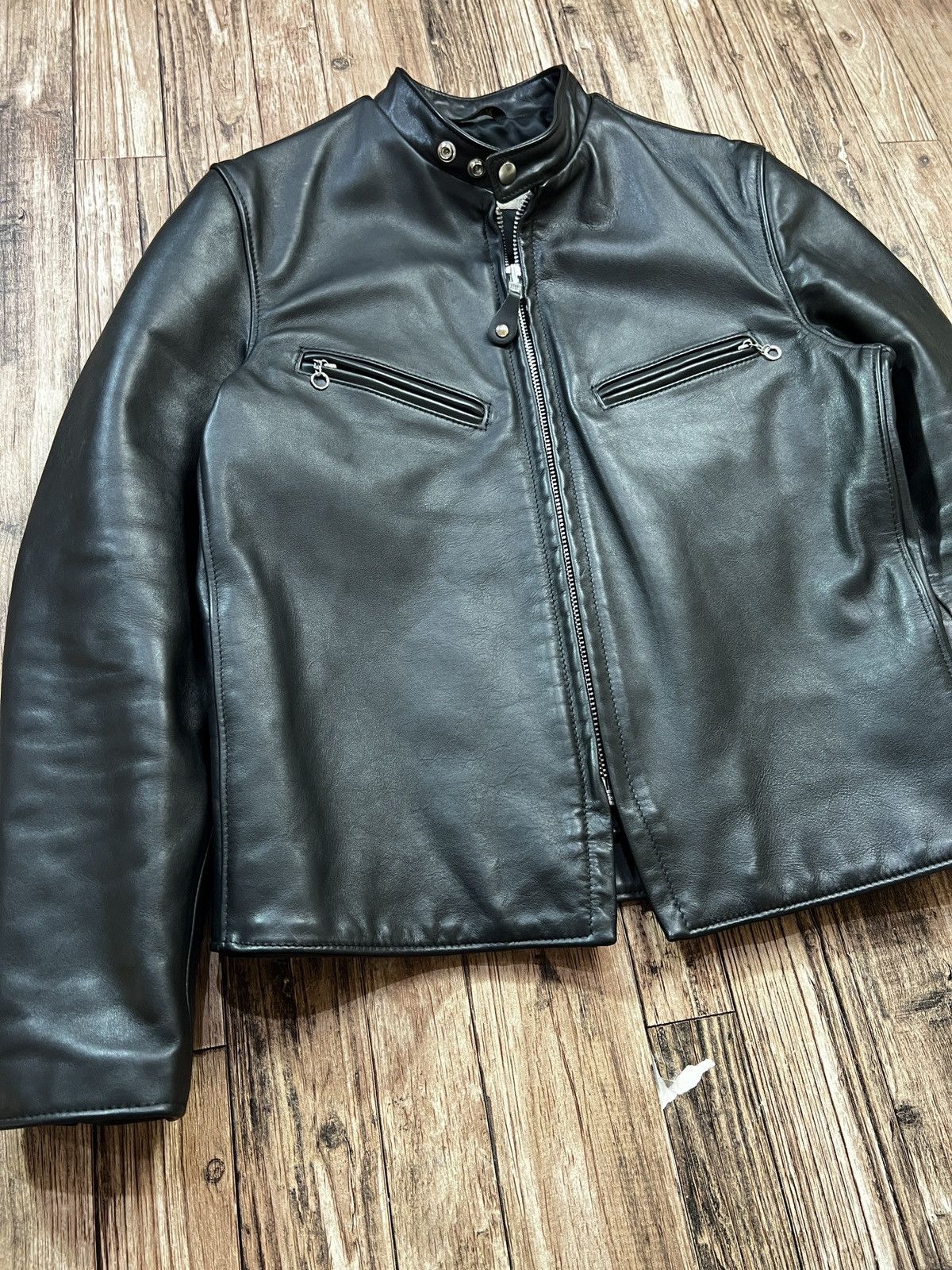 Schott Schott NYC 141XJS Leather Jacket Japan Market Size US M / EU 48-50 / 2 - 2 Thumbnail