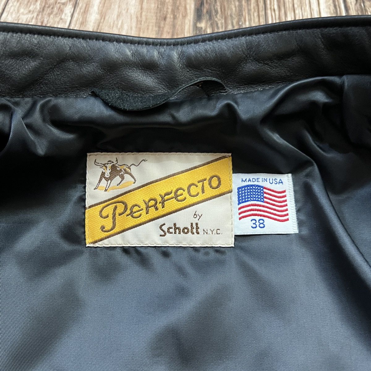 Schott Schott NYC 141XJS Leather Jacket Japan Market Size US M / EU 48-50 / 2 - 9 Thumbnail