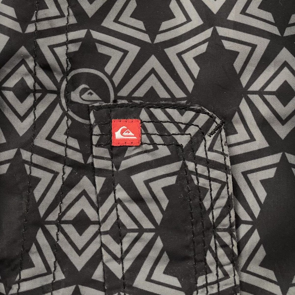 Quiksilver Quiksilver Full Printed Overprint Lined Fleece Jacket Size US L / EU 52-54 / 3 - 11 Thumbnail