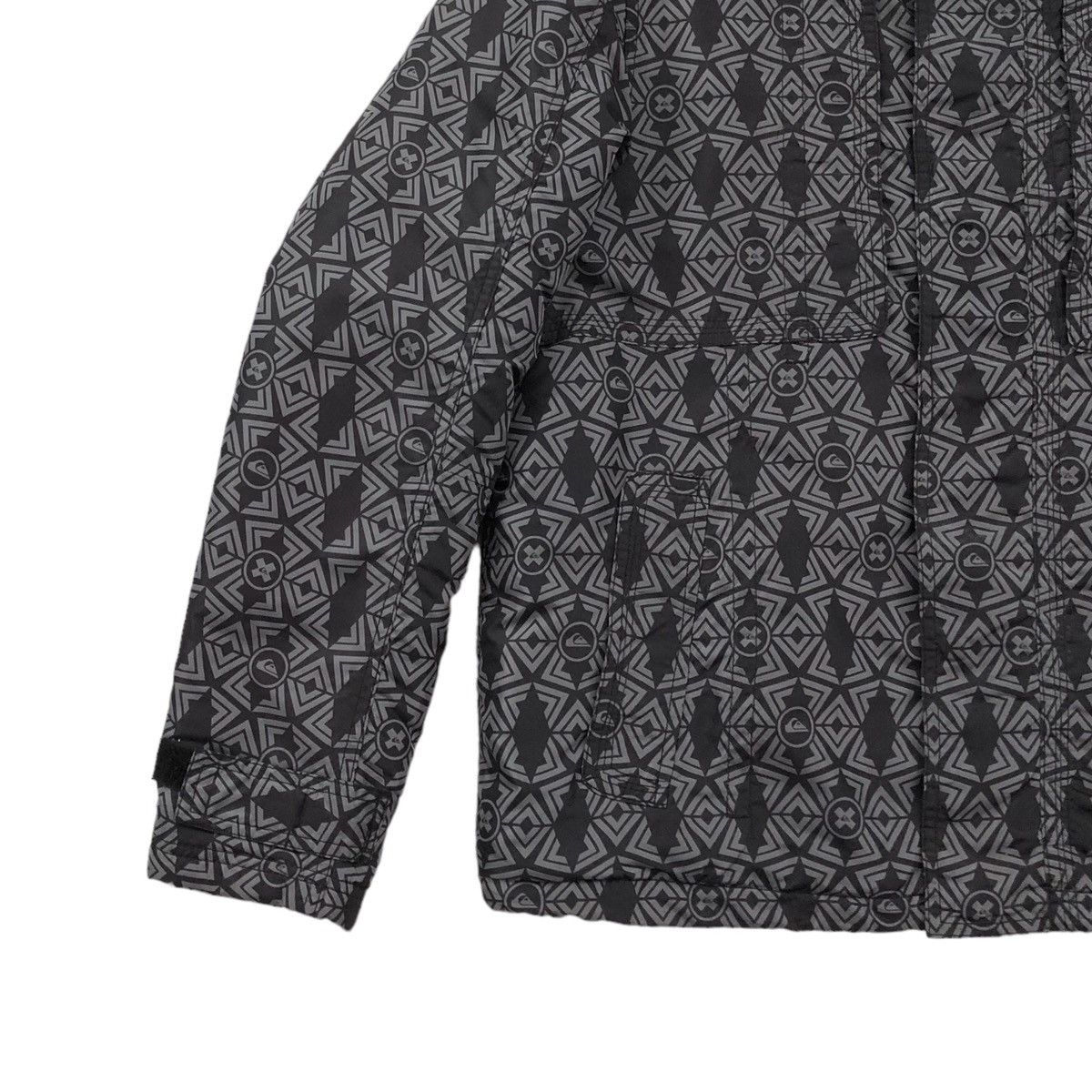 Quiksilver Quiksilver Full Printed Overprint Lined Fleece Jacket Size US L / EU 52-54 / 3 - 6 Thumbnail