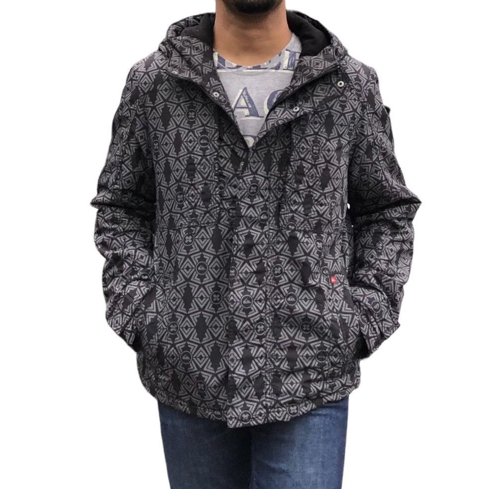 Quiksilver Quiksilver Full Printed Overprint Lined Fleece Jacket Size US L / EU 52-54 / 3 - 2 Thumbnail