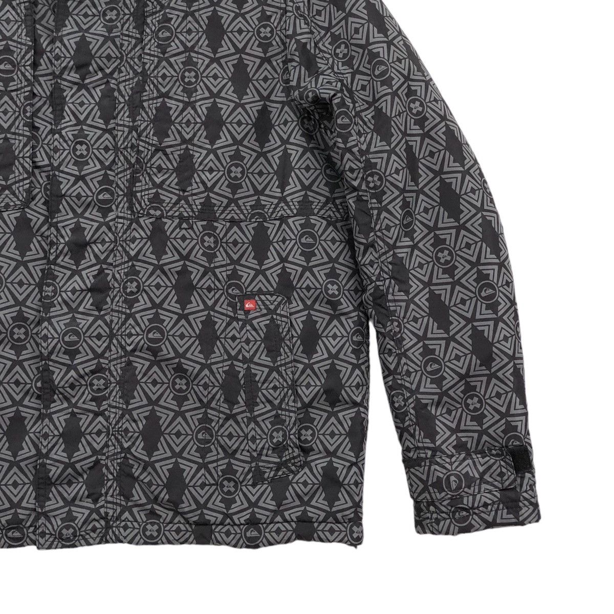 Quiksilver Quiksilver Full Printed Overprint Lined Fleece Jacket Size US L / EU 52-54 / 3 - 5 Thumbnail