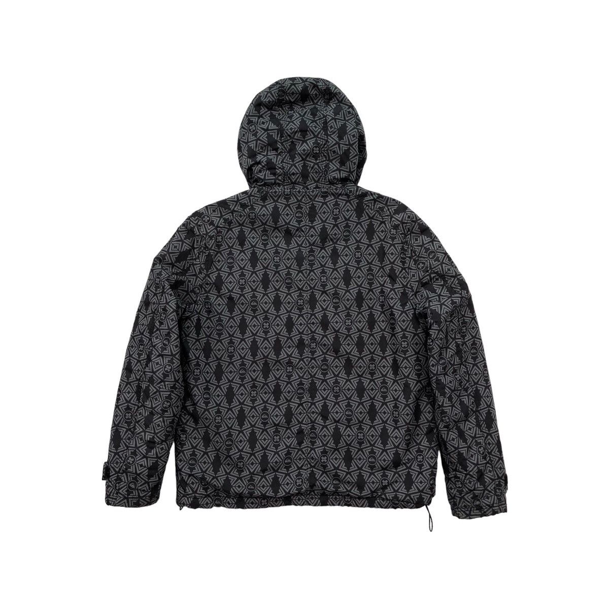 Quiksilver Quiksilver Full Printed Overprint Lined Fleece Jacket Size US L / EU 52-54 / 3 - 13 Thumbnail