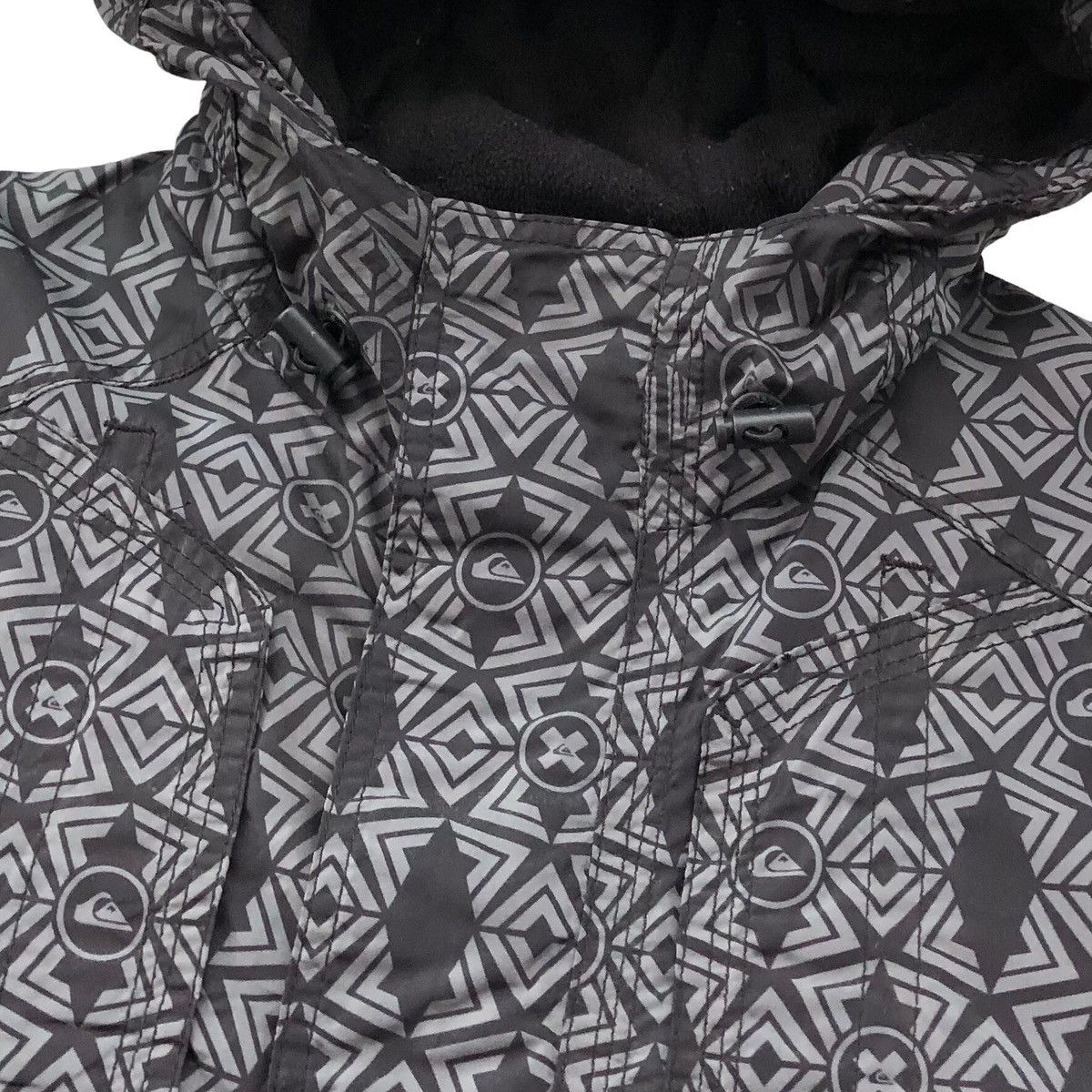 Quiksilver Quiksilver Full Printed Overprint Lined Fleece Jacket Size US L / EU 52-54 / 3 - 8 Thumbnail
