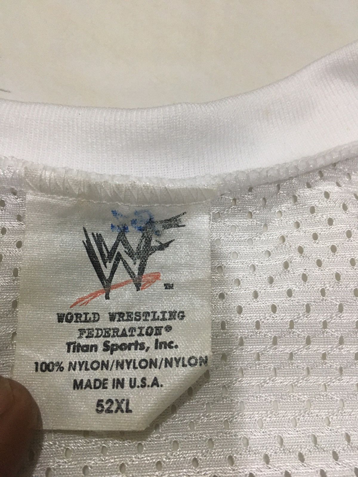 WWE VINTAGE JERICHO Y2J HOCKEY JERSEY Size US XL / EU 56 / 4 - 9 Thumbnail