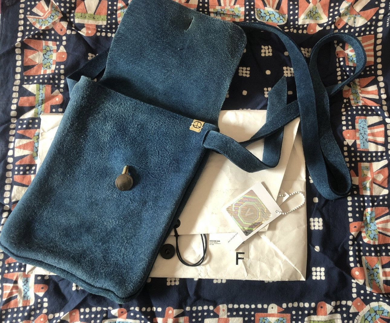 Visvim Visvim medicine bag L indigo | Grailed