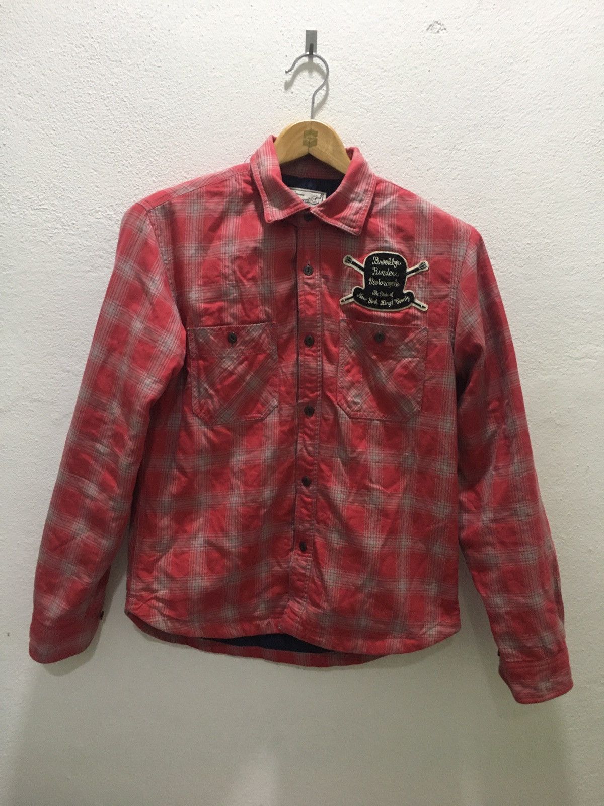 Schott SCHOTT PERFECTO FLANNEL PLAID BIKER JACKET Size US S / EU 44-46 / 1 - 1 Thumbnail