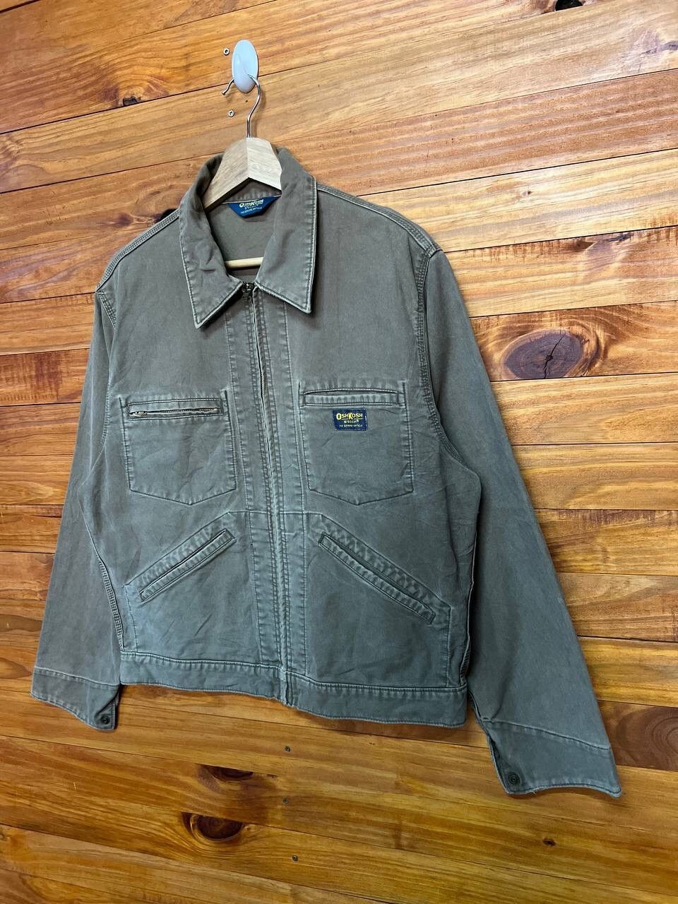Oshkosh VINTAGE OSHKOSH B’GOSH ZIPPER JACKET Size US S / EU 44-46 / 1 - 3 Thumbnail