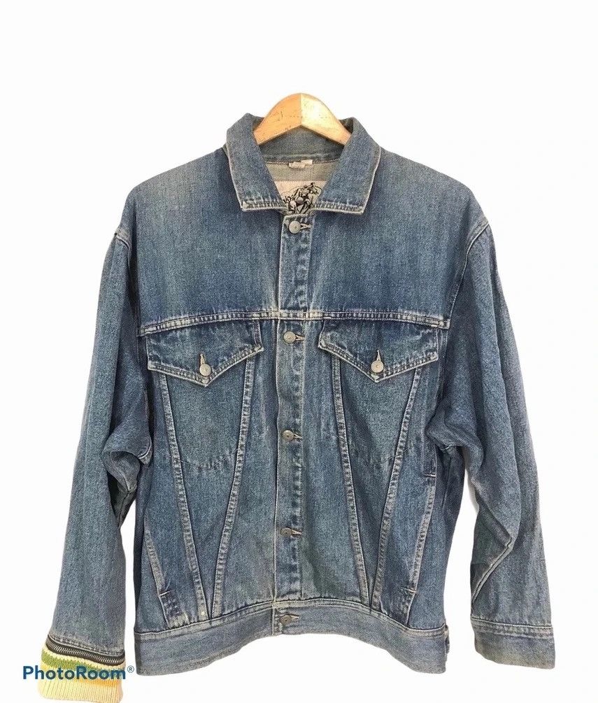 Vintage Vintage Denim Jacket Size US L / EU 52-54 / 3 - 2 Thumbnail