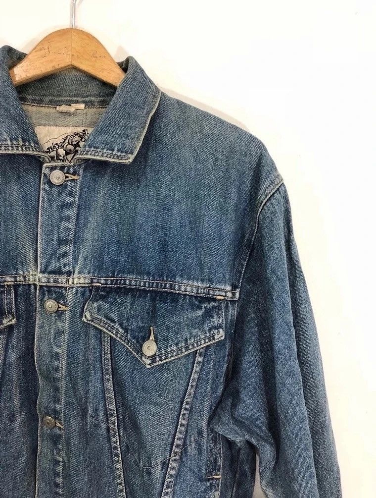 Vintage Vintage Denim Jacket Size US L / EU 52-54 / 3 - 3 Thumbnail