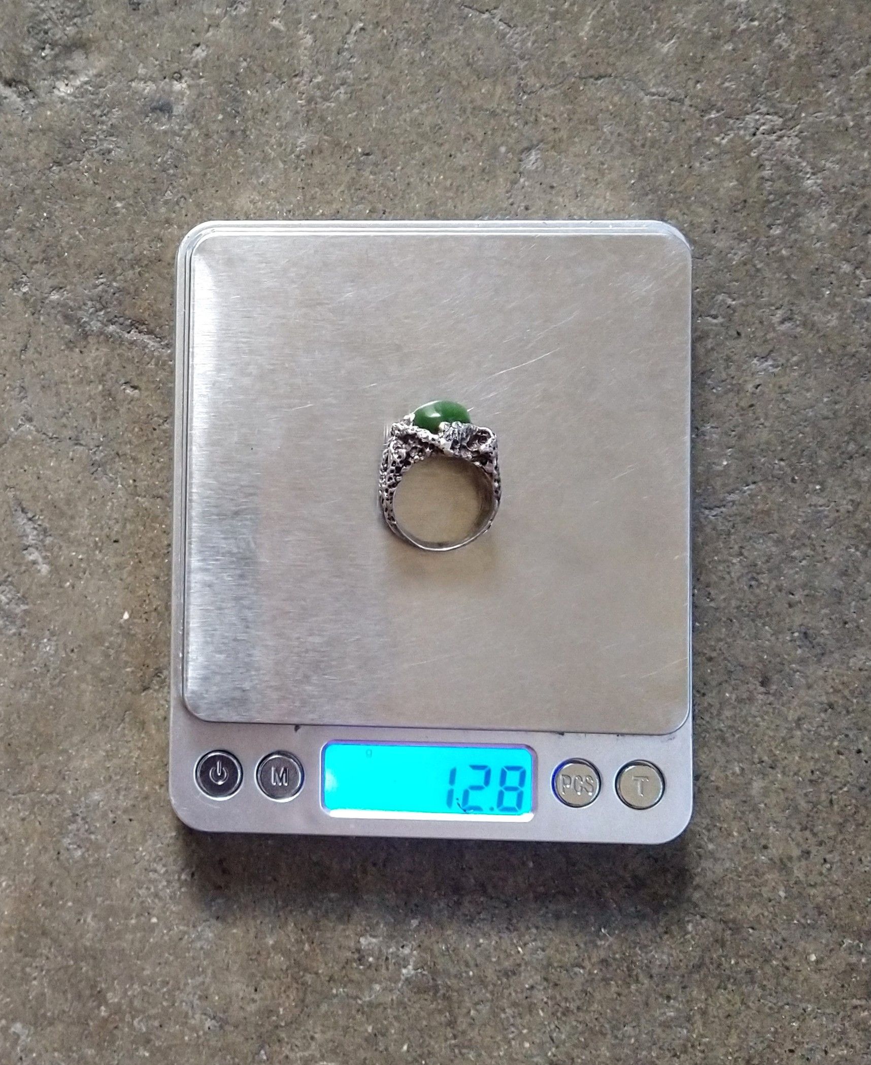 Jewelry Vintage Sterling Silver Ring 8.25 Brutalist Avant Garde Size ONE SIZE - 13 Thumbnail