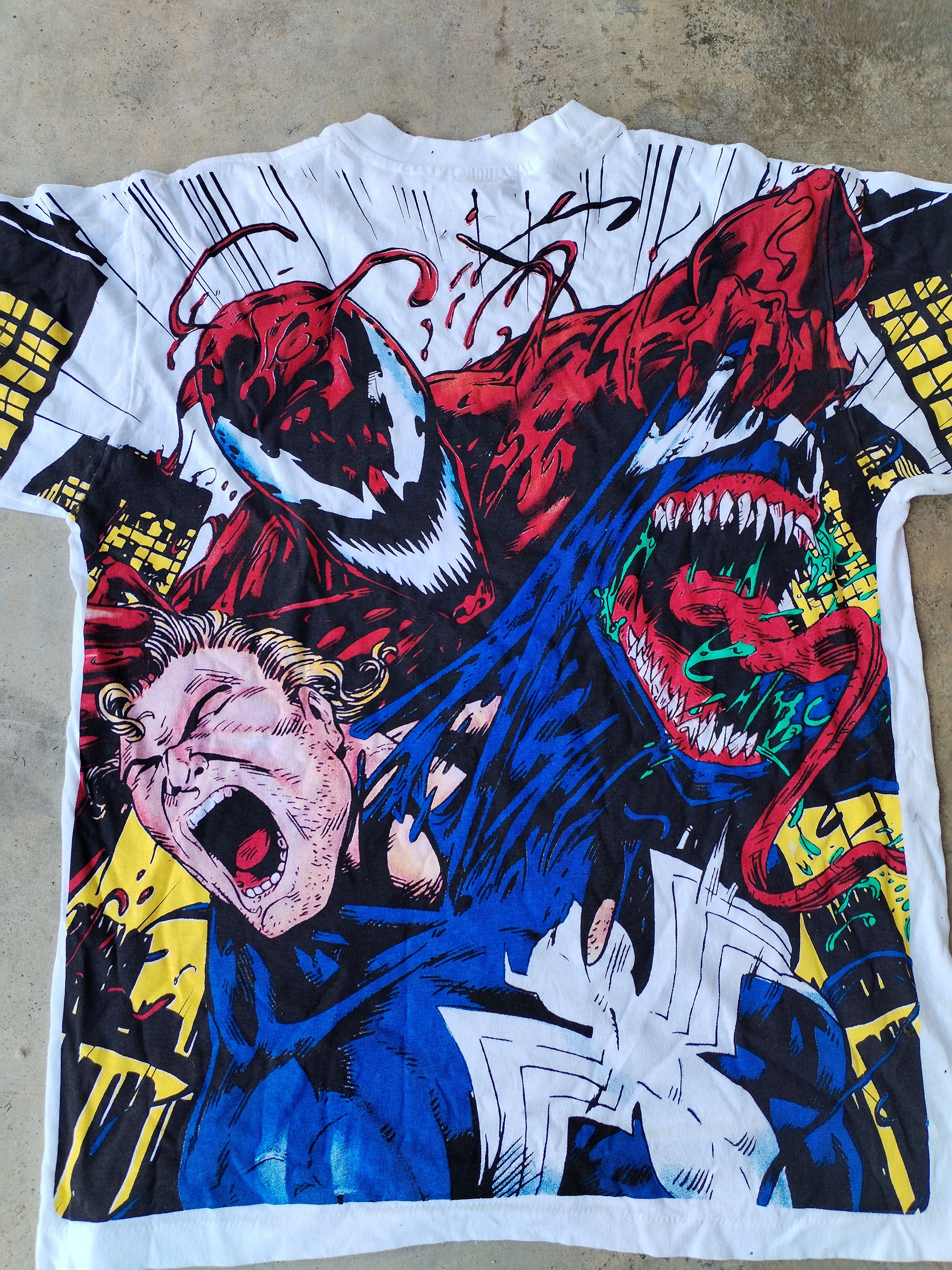 Marvel Comics × Vintage Modern Bootleg Venom Marvel Overprint Size US XL / EU 56 / 4 - 4 Thumbnail