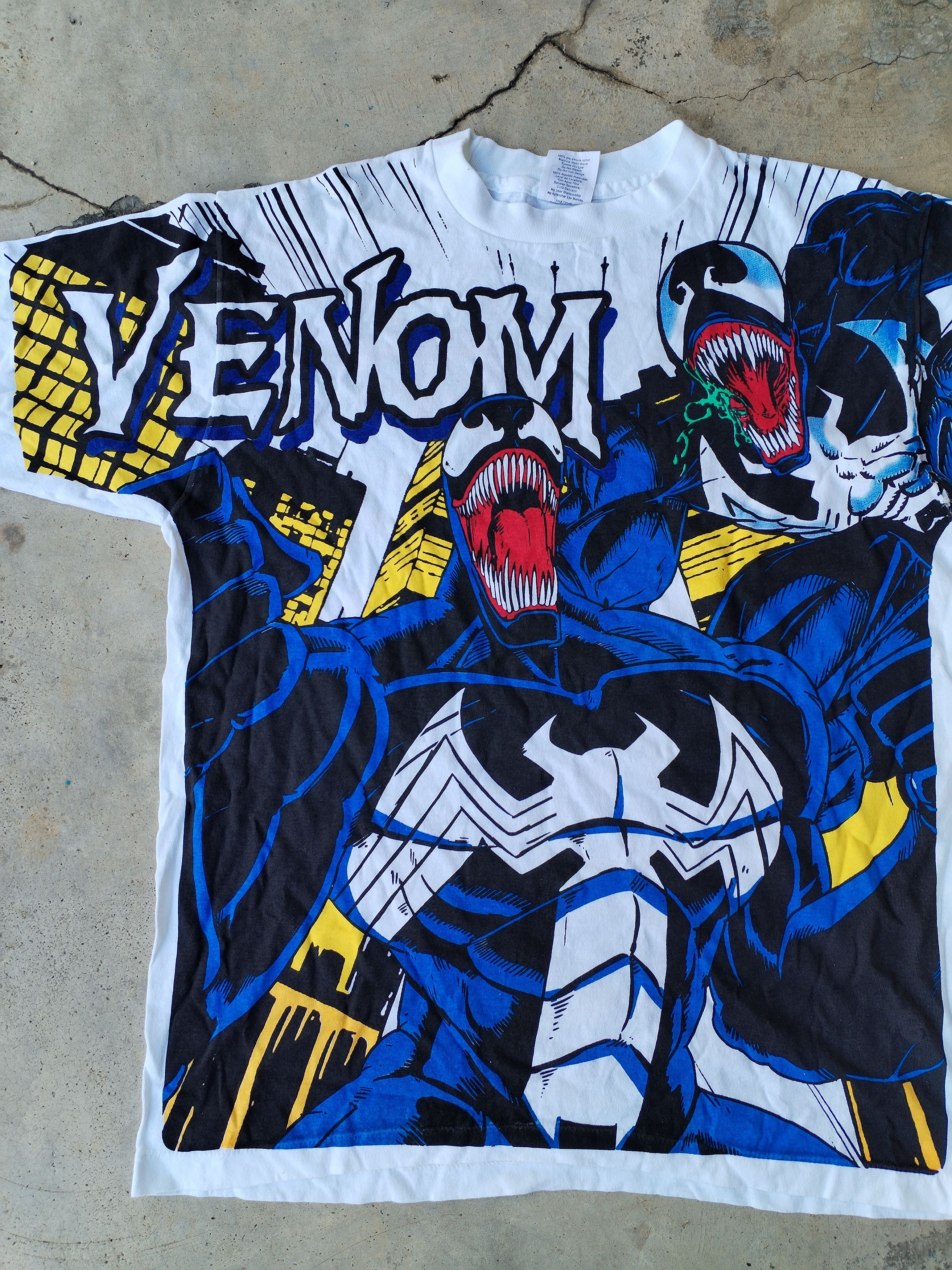 Marvel Comics × Vintage Modern Bootleg Venom Marvel Overprint Size US XL / EU 56 / 4 - 2 Thumbnail