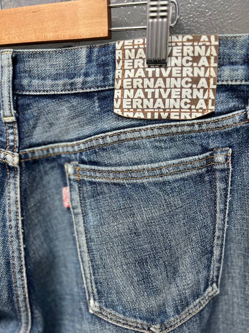 Japanese Brand VINTAGE RNA DISTRESS JEANS Size US 33 - 10 Thumbnail