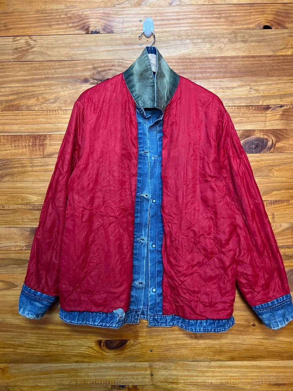 Original Montgomery VINTAGE MONTGOMERY WARD DENIM CHORE JACKET Size US L / EU 52-54 / 3 - 15 Thumbnail