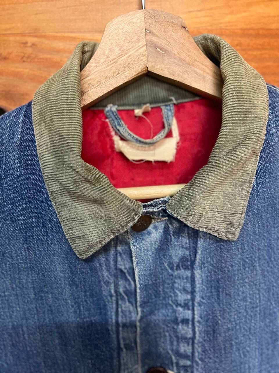 Original Montgomery VINTAGE MONTGOMERY WARD DENIM CHORE JACKET Size US L / EU 52-54 / 3 - 5 Thumbnail