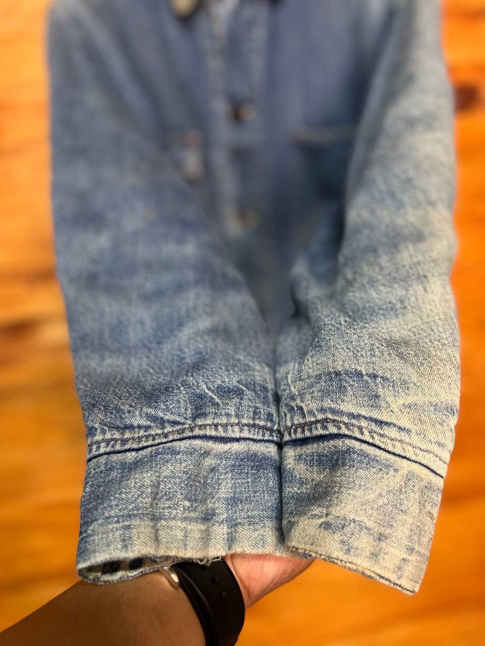 Original Montgomery VINTAGE MONTGOMERY WARD DENIM CHORE JACKET Size US L / EU 52-54 / 3 - 7 Thumbnail