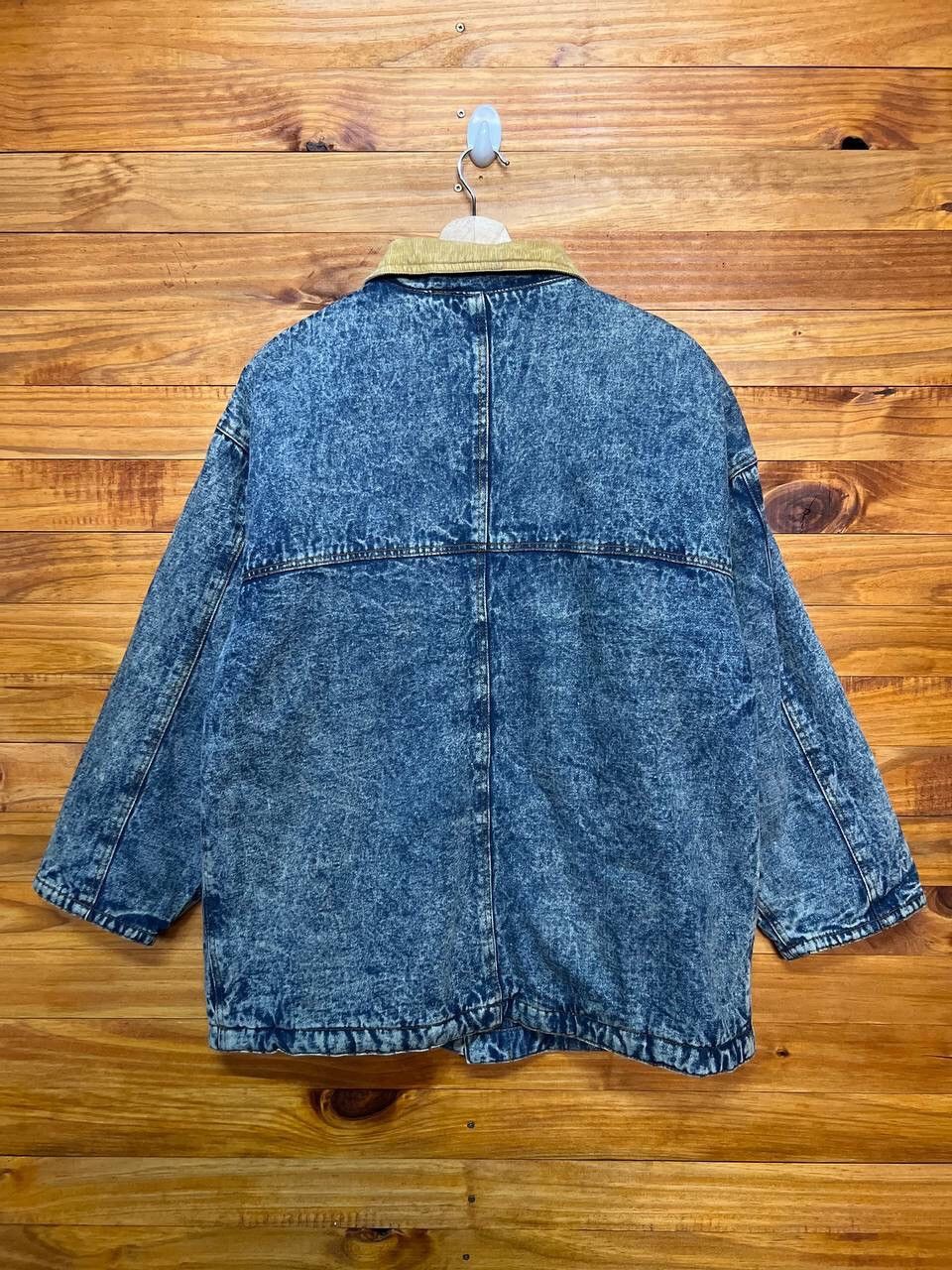 Vintage VINTAGE INTERNATIONAL WORLD JEANS ACID WASH DENIM JACKET Size US M / EU 48-50 / 2 - 10 Thumbnail