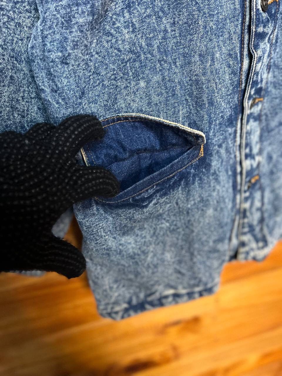 Vintage VINTAGE INTERNATIONAL WORLD JEANS ACID WASH DENIM JACKET Size US M / EU 48-50 / 2 - 4 Thumbnail