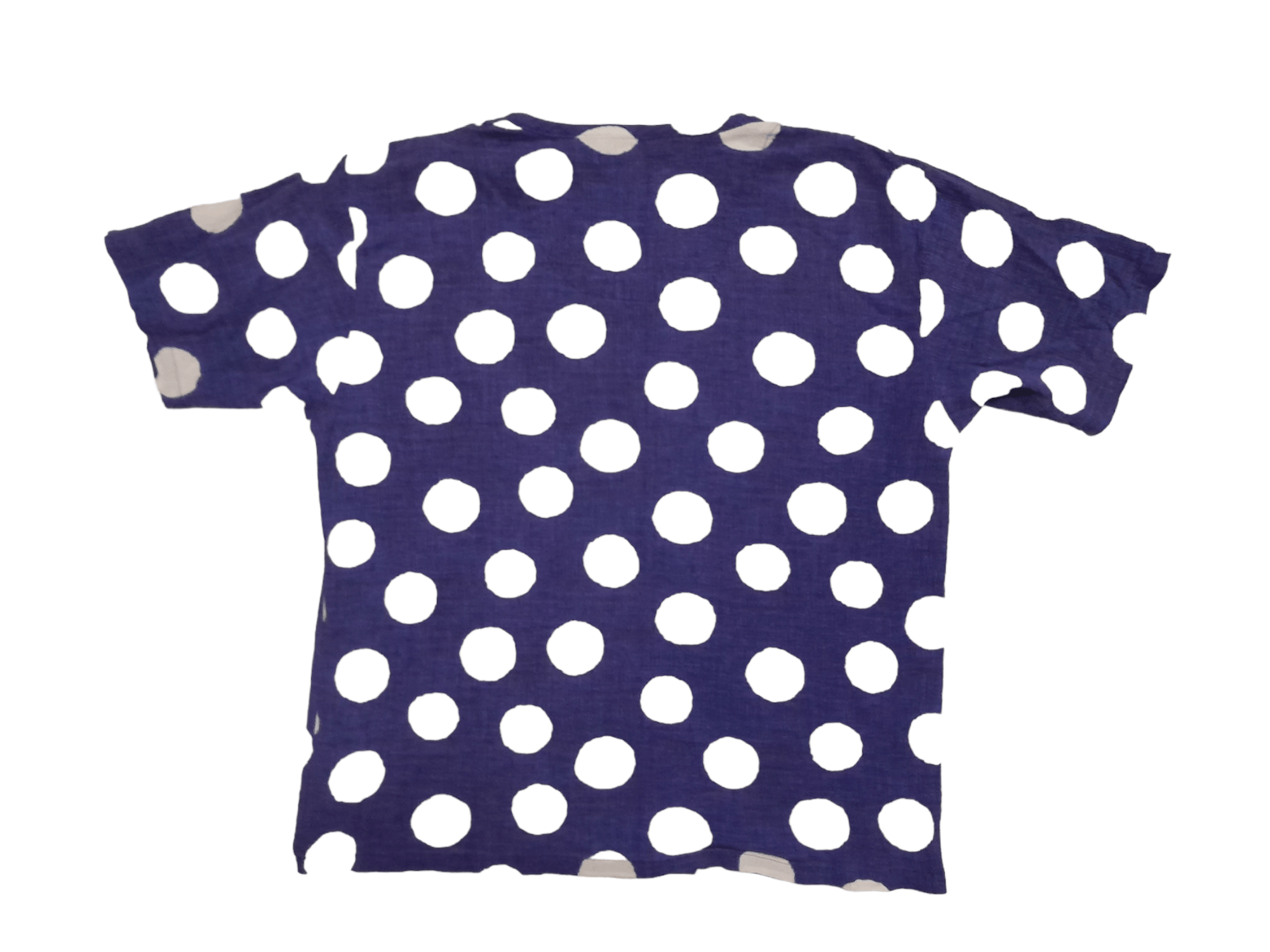 Japanese Brand G. House Japan Polka Dot Shirt Half Button (E911) Size US L / EU 52-54 / 3 - 4 Thumbnail